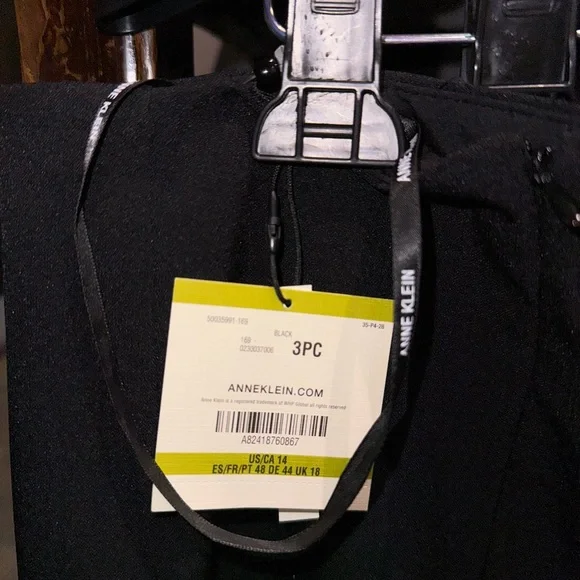 NWT Anne Klein Executive Collection 3 Pc Set Black - Picture 2 of 7